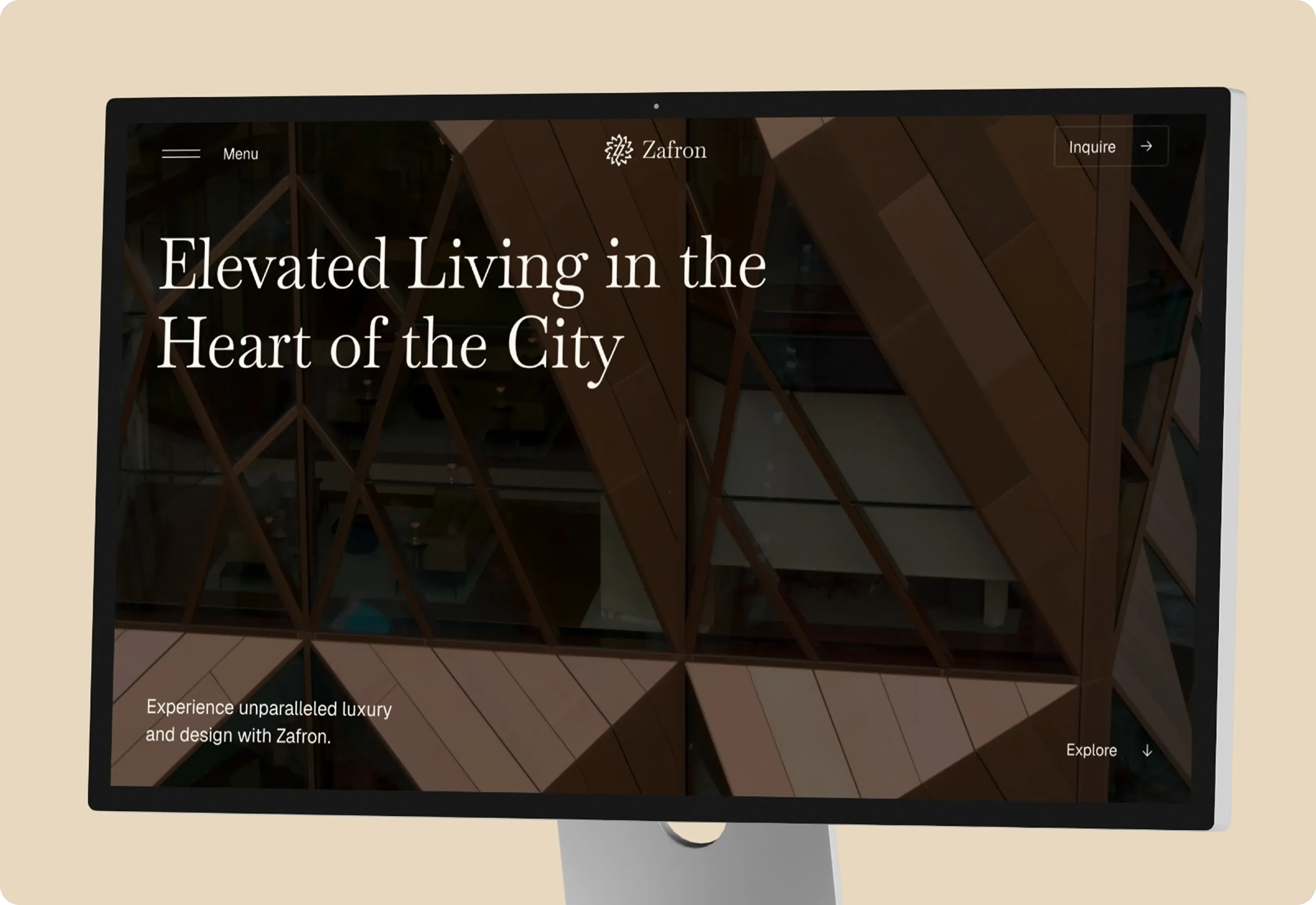 Zafron — Luxury Real Estate Website